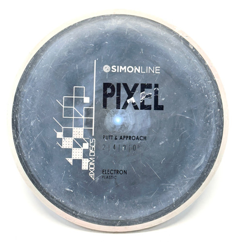 Vist Large View of Product Image Which is Used Axiom SIMONLINE ELECTRON PIXEL Disc Golf Putter Black 172g