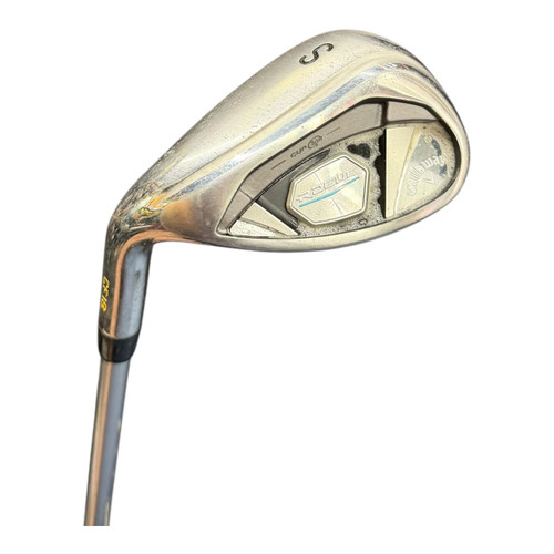 Vist Large View of Product Image Which is Used Callaway ROUGE X Golf Wedge Womens LH Sand Wedge