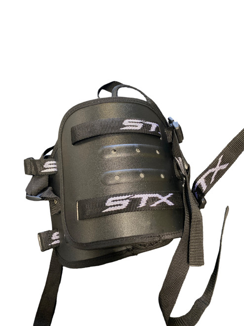 Vist Large View of Product Image Which is Used STX STX Lacrosse Rib Pads Black XS