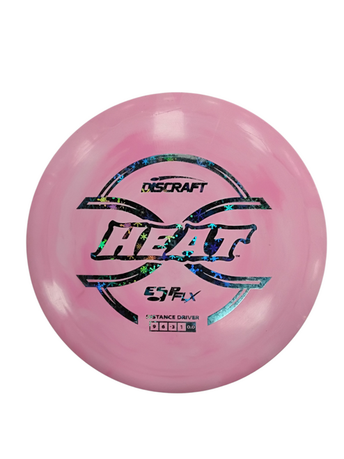 Vist Large View of Product Image Which is Used Discraft HEAT Disc Golf Driver Pink