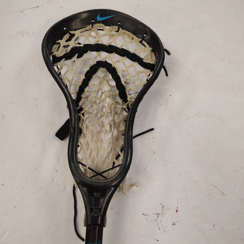 Vist Large View of Product Image Which is Used Nike LACROSSE STICK Men Atk/Mid Complete Stick Black