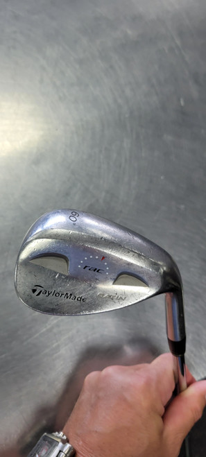 Vist Large View of Product Image Which is Used Taylormade RAC 60 Golf Wedge Mens RH 60 Degree