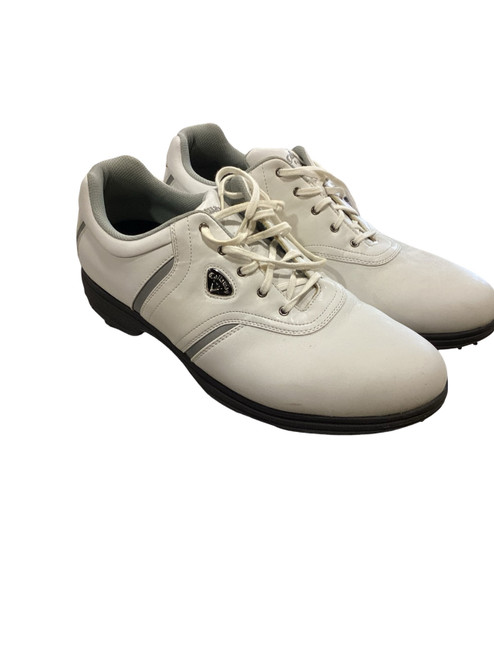 Vist Large View of Product Image Which is Used Callaway CHEV18 Mens Golf Shoes White Senior 13