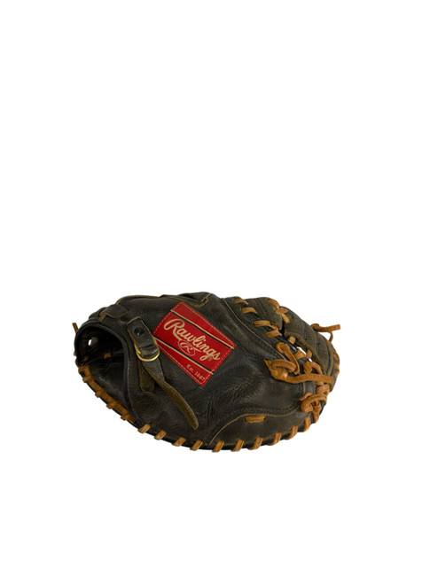 Vist Large View of Product Image Which is Used Rawlings RCM325B BB/SB Catchers RH Throw Black 32 1/2"