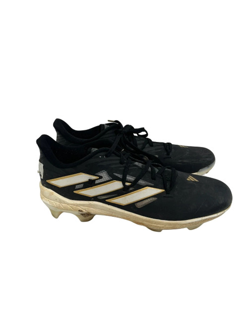 Vist Large View of Product Image Which is Used Adidas Adizero Mens 10.5 BB/SB Cleats Black 
