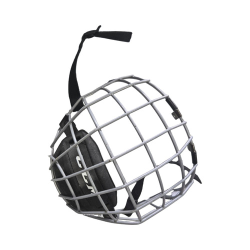 Vist Large View of Product Image Which is Used CCM FM580 MASK SM Hockey Wire Mask Grey SM