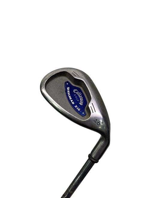 Vist Large View of Product Image Which is Used Callaway STEELHEAD X-16 Golf Wedge Mens RH Pitching Wedge