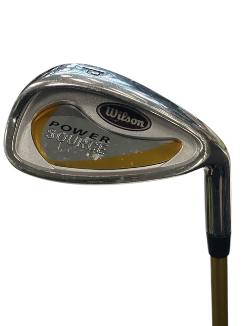 Vist Large View of Product Image Which is Used Wilson POWER SOURCE Golf Wedge Mens RH Pitching Wedge