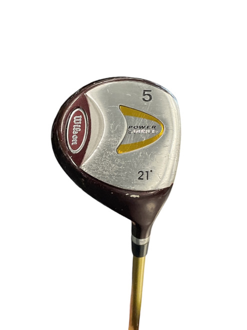 Vist Large View of Product Image Which is Used Wilson POWER SOURCE Mens Fairway Wood RH 5 Wood