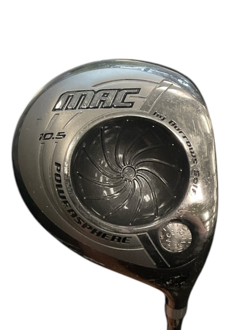 Vist Large View of Product Image Which is Used MAC BURROWS GOLF POWERSPHERE Mens Driver RH 10.5 Degree