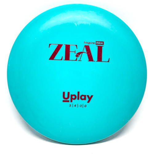 Vist Large View of Product Image Which is Used UPLAY ZEAL Disc Golf Putter Teal 172g