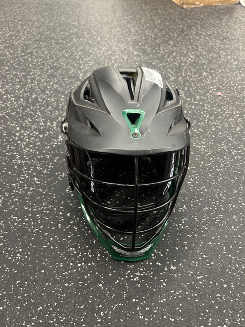 Vist Large View of Product Image Which is Used Cascade R MATTE Lacrosse Helmet Grey One Size