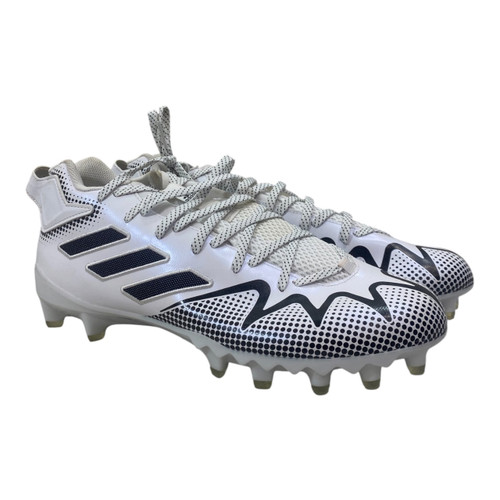 Vist Large View of Product Image Which is Used Adidas Adult FB Cleats White Senior 11