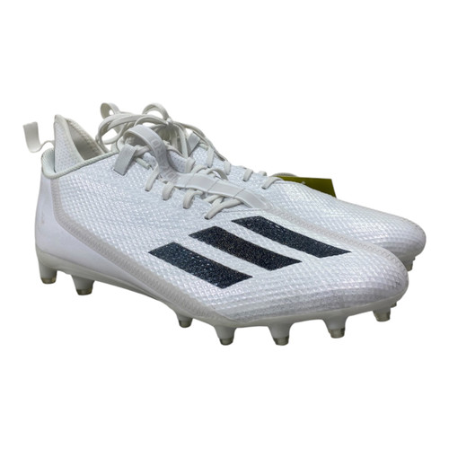 Vist Large View of Product Image Which is Used Adidas Adult FB Cleats White Senior 13