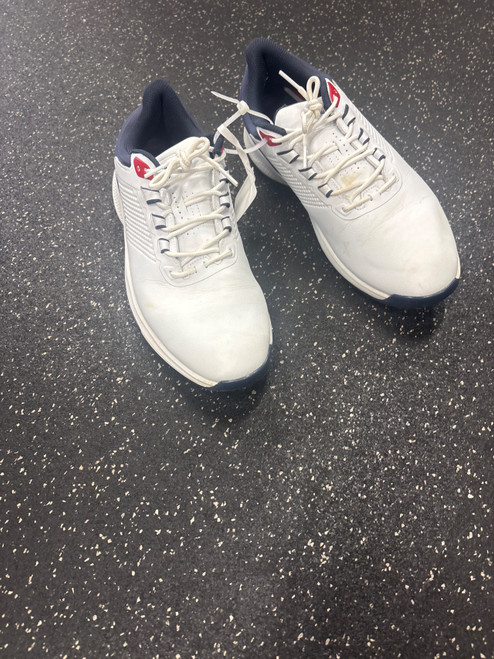Vist Large View of Product Image Which is Used Callaway Mens Golf Shoes White Senior 11.5