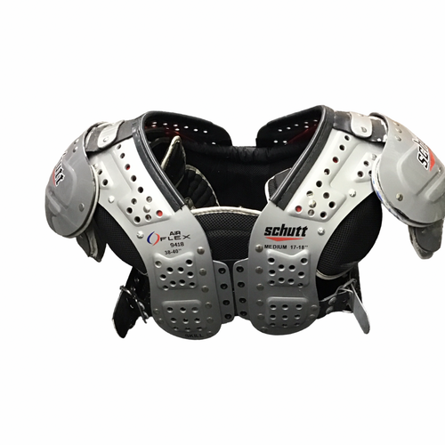 Vist Large View of Product Image Which is Used Schutt AIR FLEX 9418 38-40 FB Shoulder Pads Grey MD