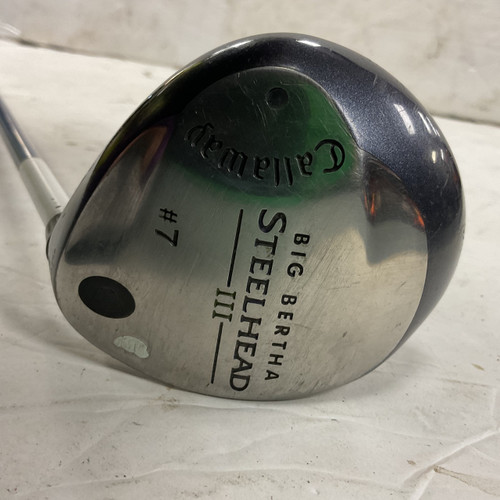 Vist Large View of Product Image Which is Used Callaway BIG BERTHA STEELHEAD III Womens Fairway Wood RH 7 Wood