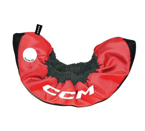 Vist Large View of Product Image Which is CCM Soft Skate Guards, Red