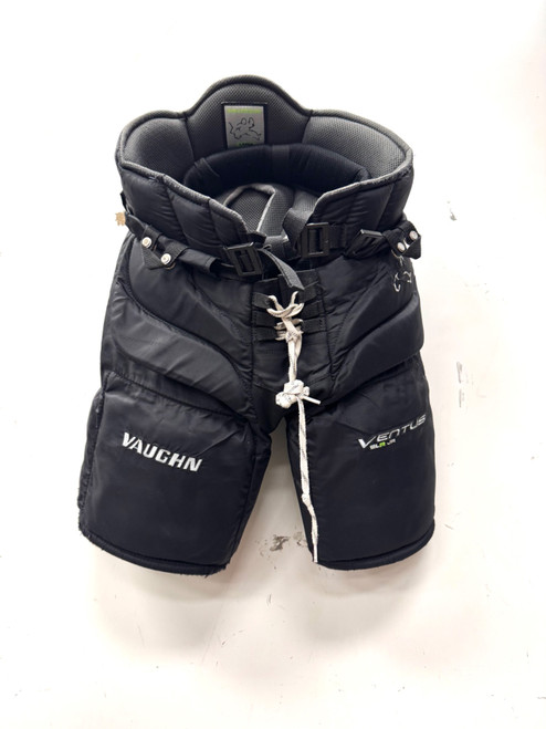 Vist Large View of Product Image Which is Used Vaughn VENTUS SLR JR Junior Goalie Pant Black LG