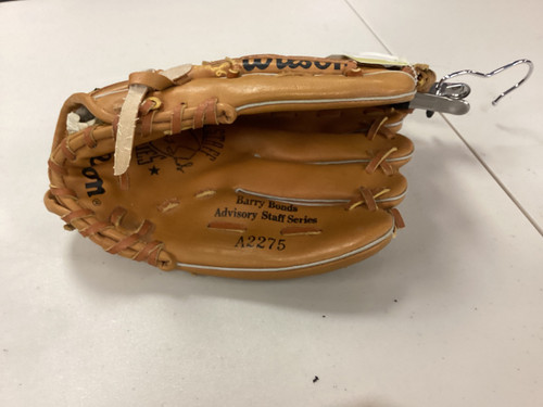 Vist Large View of Product Image Which is Used Wilson A2275 BB/SB Glove RH Throw Gold 10 1/2"