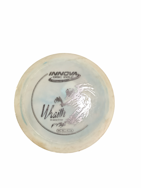 Vist Large View of Product Image Which is Used Innova WRAIT Disc Golf Driver White