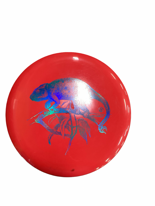 Vist Large View of Product Image Which is Used CAMELIAN Disc Golf Driver Red