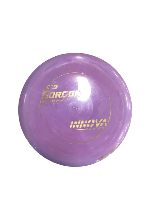 Vist Large View of Product Image Which is Used Innova GORGON Disc Golf Driver Purple