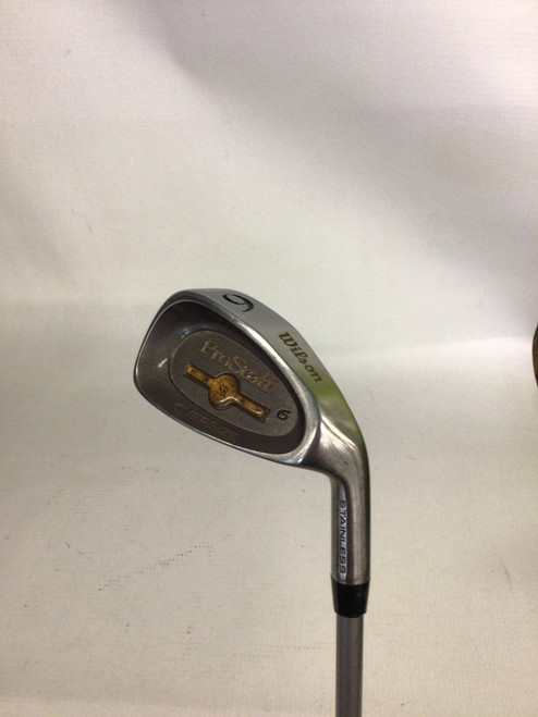 Vist Large View of Product Image Which is Used Wilson PROSTAFF Mens Individual Iron RH 6 Iron
