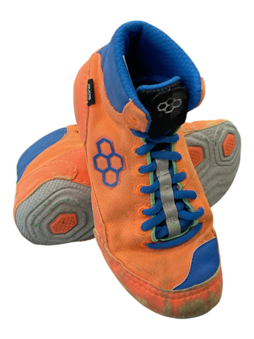Vist Large View of Product Image Which is Used Rudis Wrestling Shoes Orange Junior 04