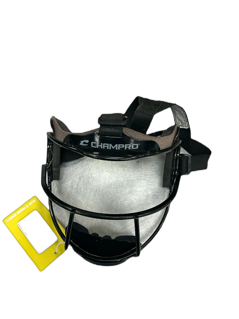 Vist Large View of Product Image Which is Used Champro FIELDER MASK BB/SB Fielders Mask Black MD