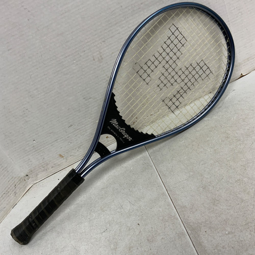 Vist Large View of Product Image Which is Used MacGregor JUNIOR OVERSIZE Junior Tennis Racquet Royal Blue 25"