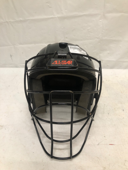 Vist Large View of Product Image Which is Used All Star CATCHERS HELMET Catchers Mask Black