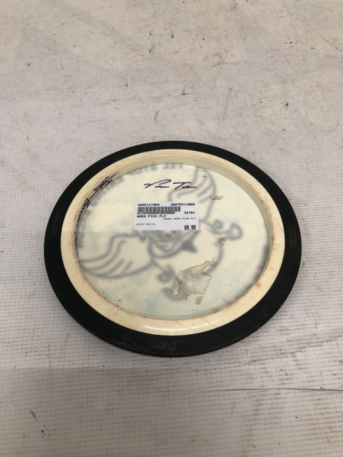 Vist Large View of Product Image Which is Used WHEN PIGS FLY Disc Golf Driver White
