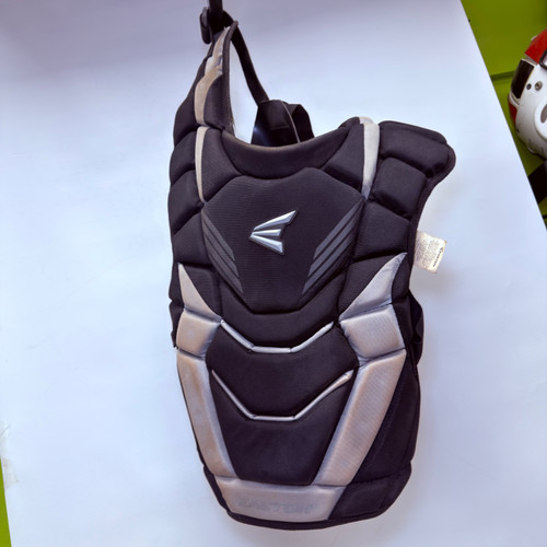 Vist Large View of Product Image Which is Used Easton GAMETIME Catchers Chest Protector Black And Grey Adult