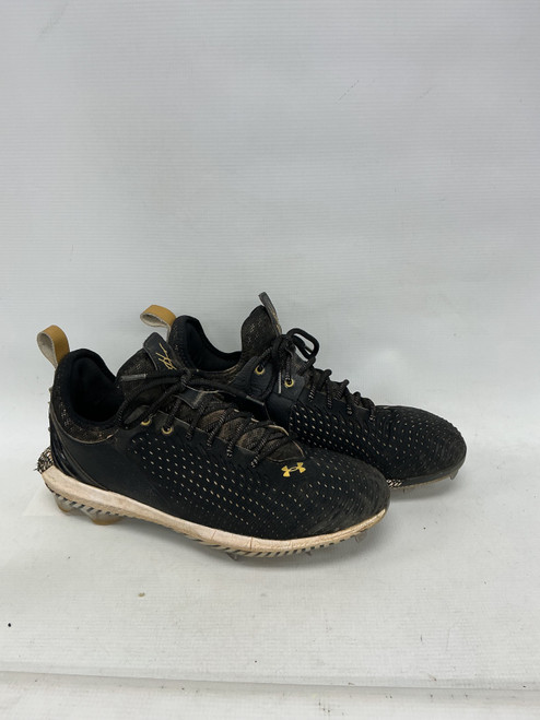 Vist Large View of Product Image Which is Used Under Armour BRYCE HARPER BB/SB Cleats Black Senior 12