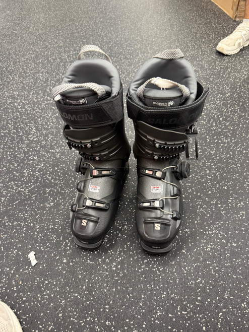 Vist Large View of Product Image Which is Used Salomon S PRO SUPRA 110 Mens DH Ski Boot Black 265 MP - M08.5 - W09.5