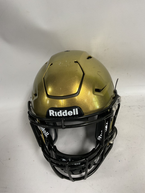 Vist Large View of Product Image Which is Used Riddell SPEEDFLEX 2025 FB Helmet Gold MD