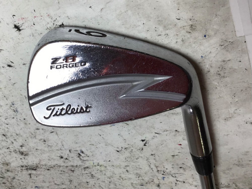Vist Large View of Product Image Which is Used Titleist ZB FORGED Mens Individual Iron RH 9 Iron