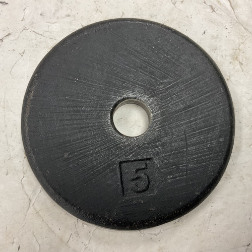 Vist Large View of Product Image Which is Used Standard Plate Black 5 lb