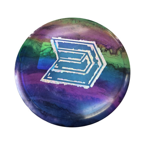 Vist Large View of Product Image Which is Used Discraft BUZZZ OS MID RANGE Disc Golf Mid Range Royal Blue