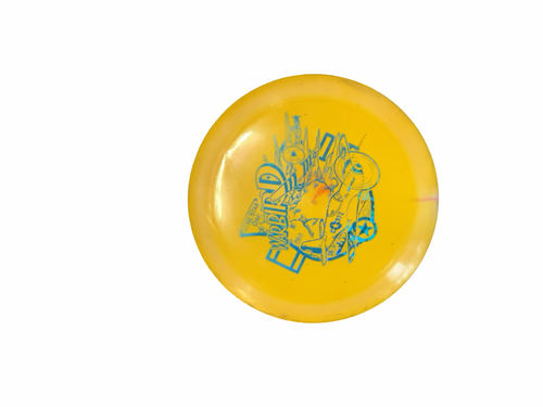 Vist Large View of Product Image Which is Used Lone Star Disc WARBIRD Disc Golf Mid Range Yellow