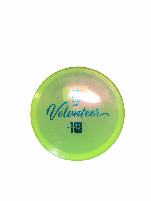 Vist Large View of Product Image Which is Used DGA VOLUTEER Disc Golf Driver Yellow 173g