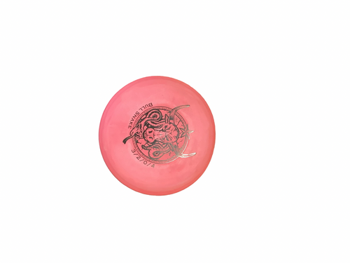 Vist Large View of Product Image Which is Used Lone Star Disc BULL SNAKE Disc Golf Putter Pink