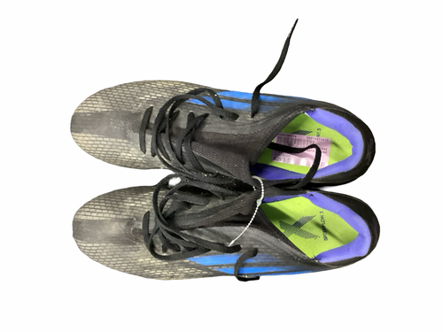 Vist Large View of Product Image Which is Used Adidas Soccer Cleats Black Senior 13