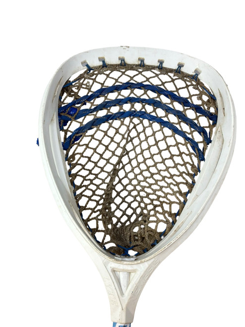 Vist Large View of Product Image Which is Used Warrior NEMESIS LYTE Lacrosse Goalie Stick With ECD Carbon Shaft