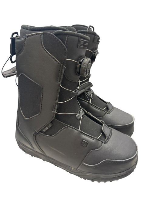 Vist Large View of Product Image Which is Used Ride LASSO BOA Mens Snowboard Boots Black Senior 5