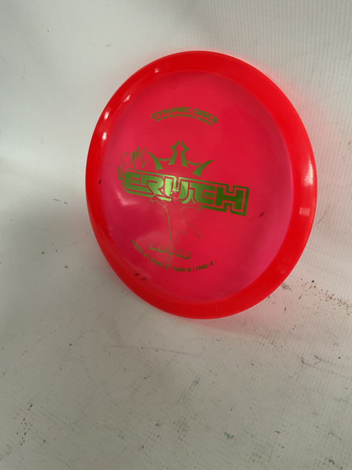 Vist Large View of Product Image Which is Used Dynamic Discs LUCID EMAC TRUTH Disc Golf Mid Range Red