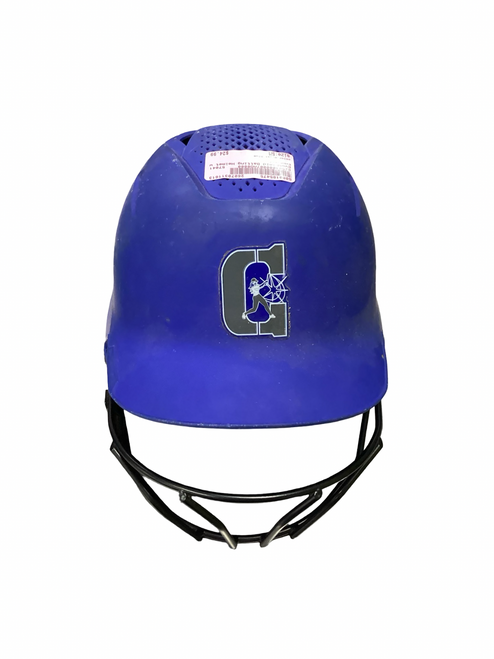 Vist Large View of Product Image Which is Used Evoshield Batting Helmet w/Mask Royal Blue SM