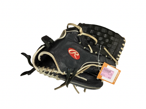 Vist Large View of Product Image Which is Used Rawlings GG ELITE BB/SB Glove RH Throw Black 13"