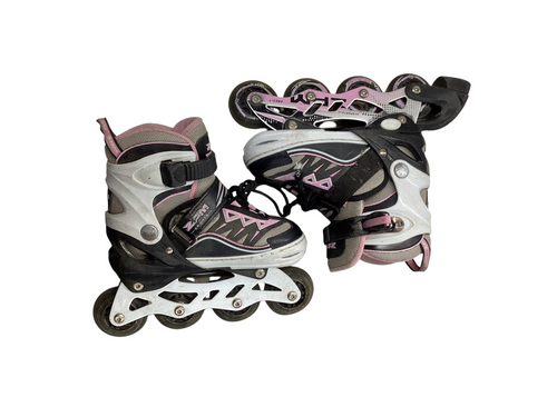 Vist Large View of Product Image Which is Used ZPM SPORTS BLADES Child Rec Fitness Skates Pink Youth 10.0